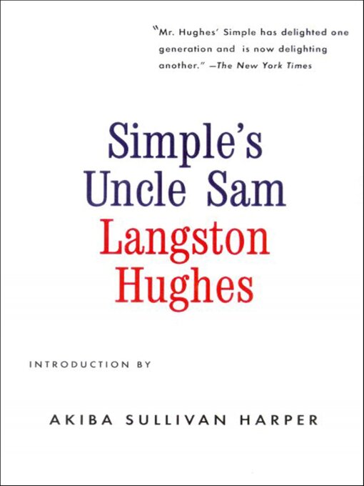Title details for Simple's Uncle Sam by Langston Hughes - Available